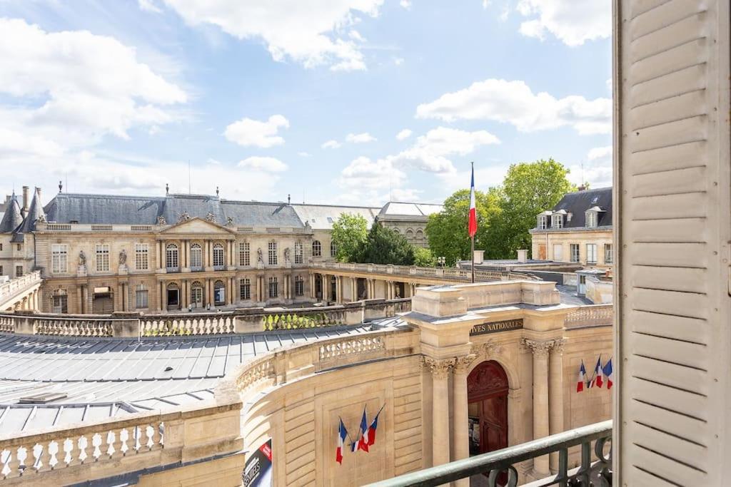 Le Marais, Fantastic View On Archives Nationales Apartment Paris Exterior foto